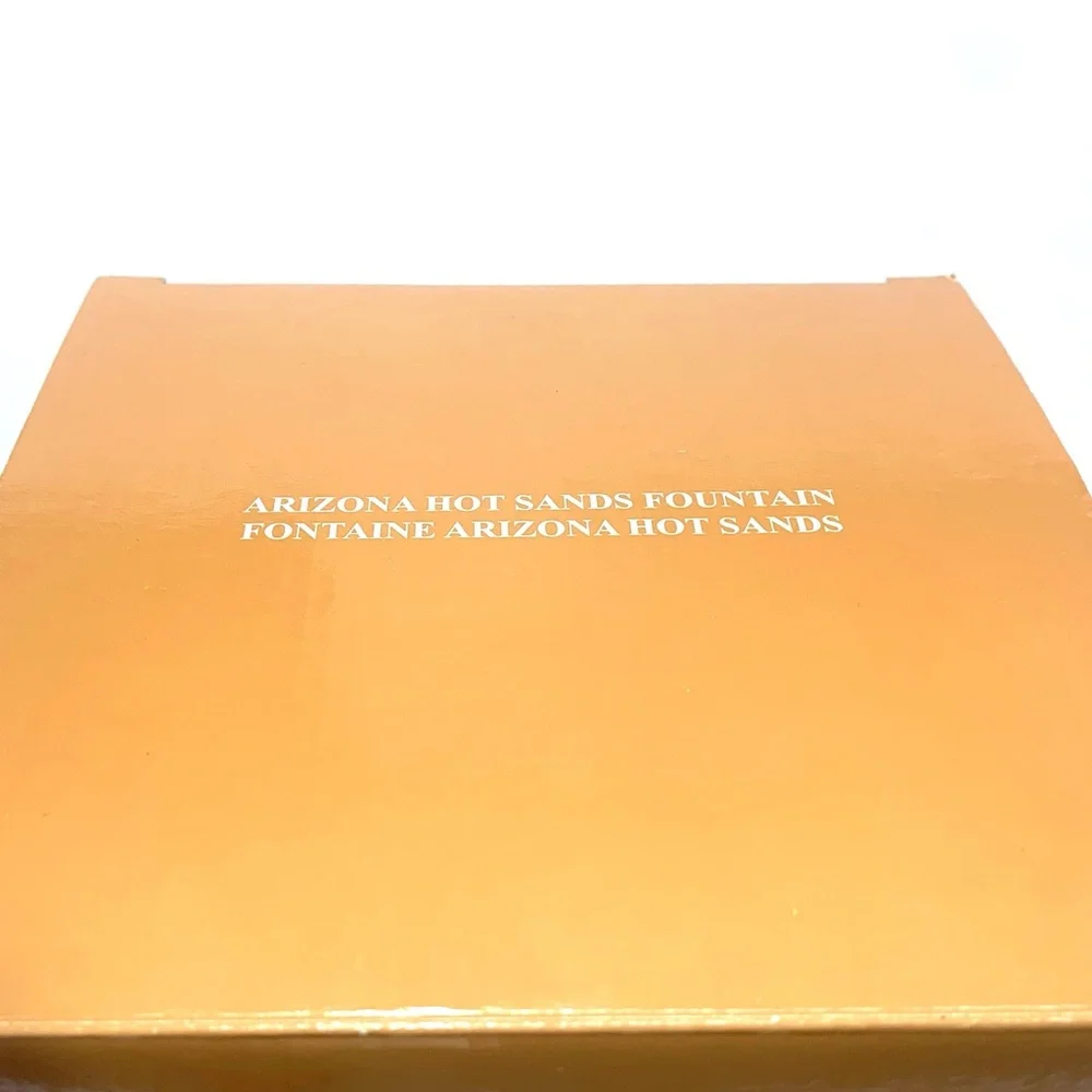 Avon Planet Spa Arizona Hot Sands Lighted Tabletop Water Fountain with Box